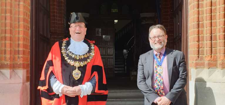 Photo of Billy, the Mayor of Newbury