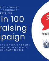 One in 100 Fundraising Campaign promotional banner