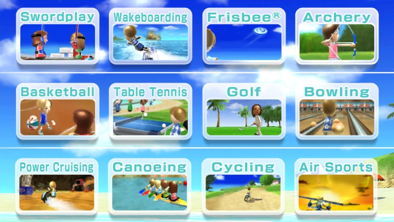 Wii sports 2024 resort release